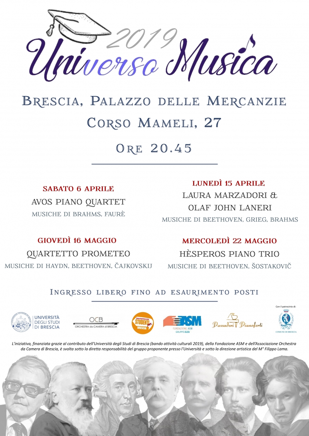 Universo Musica 2019 - Orchestra da Camera di Brescia