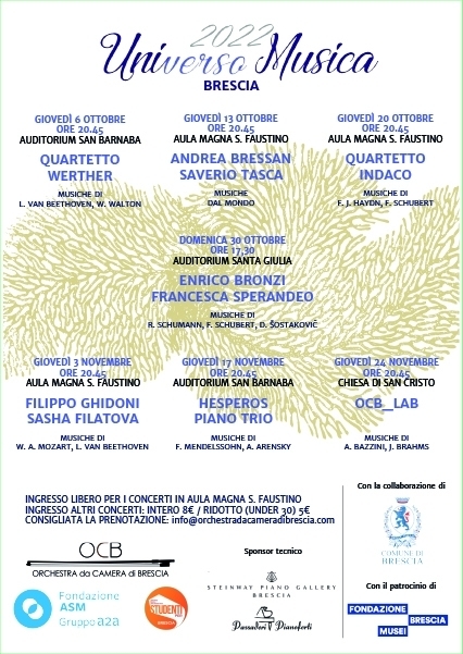 UniversoMusica 2022 - Orchestra da Camera di Brescia